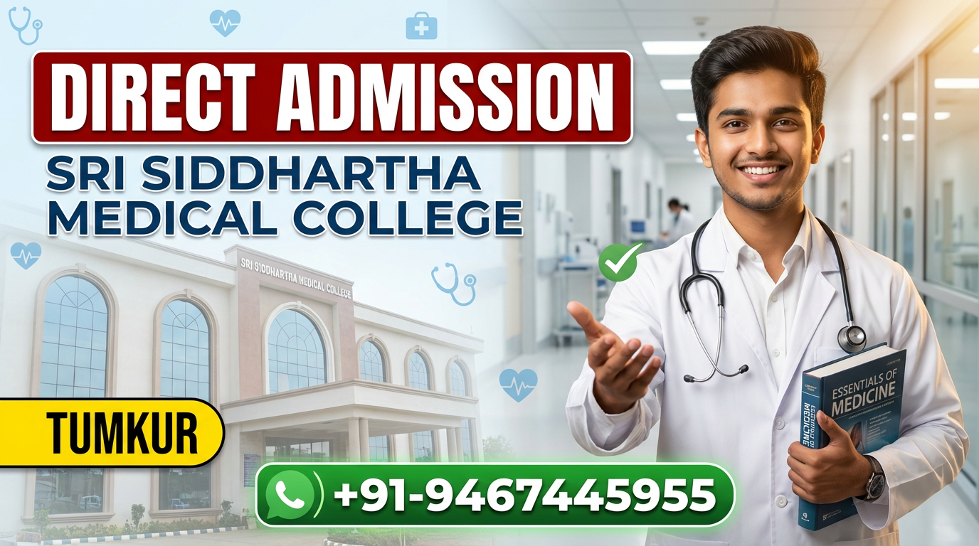 Direct Admission In Sri Siddhartha Medical College (SSMC) & Hospital Tumkur